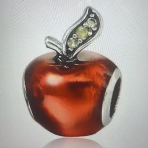 Disney Pandora Snow White Red Apple Charm
